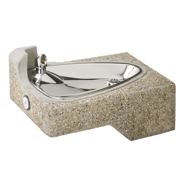 ADA Concrete Outdoor Wall Mount Fountain